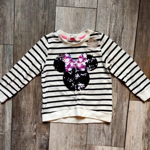 Stripe Interactive Minnie Mouse Sweatshirt H&M